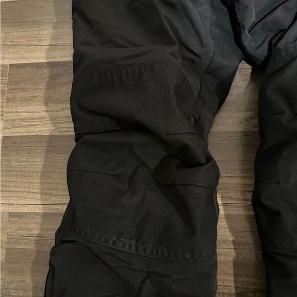 Lands' End Girls grow. With me Black Cargo Pants 10 S - Picture 5 of 11